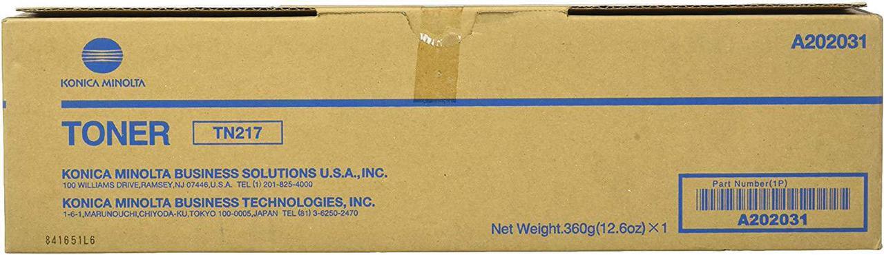 Main image of Genuine OEM Brand Name KMBS Toner Cartridge for Bizhub 223/283 A202031 (17.5K Yield) TN217