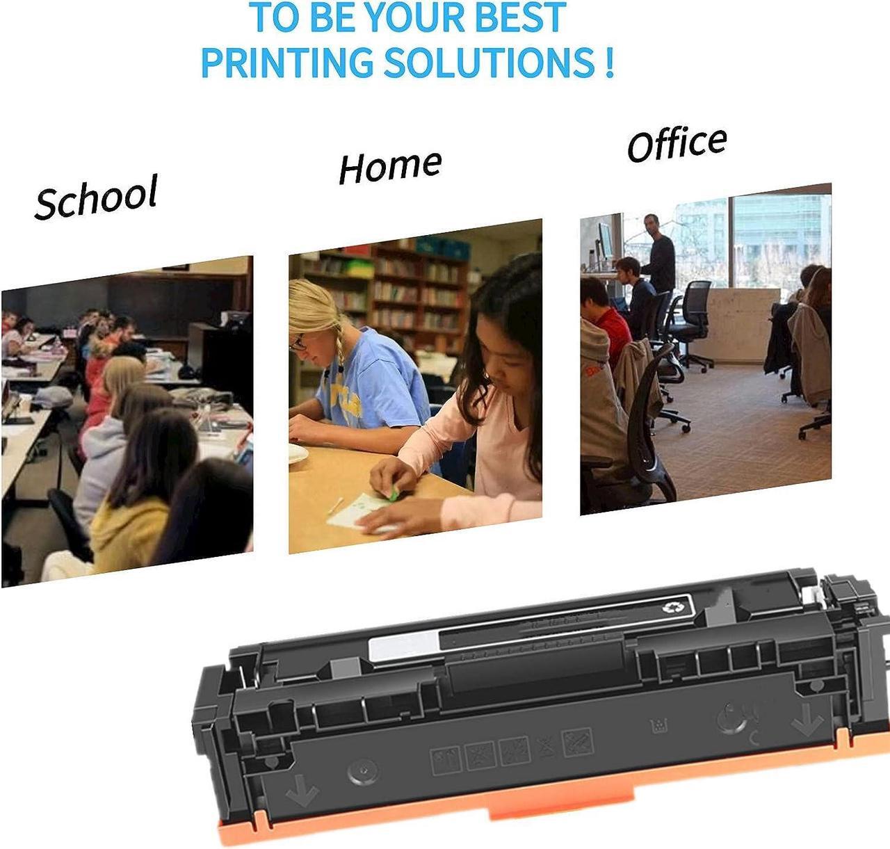 Alt view image 5 of 5 - 131X Black High-Capacity Toner Cartridge CF210X Replacement  Laserjet Pro 200 Color M251nw M276nw M251n M251 M276n Printer Ink 2 Pack