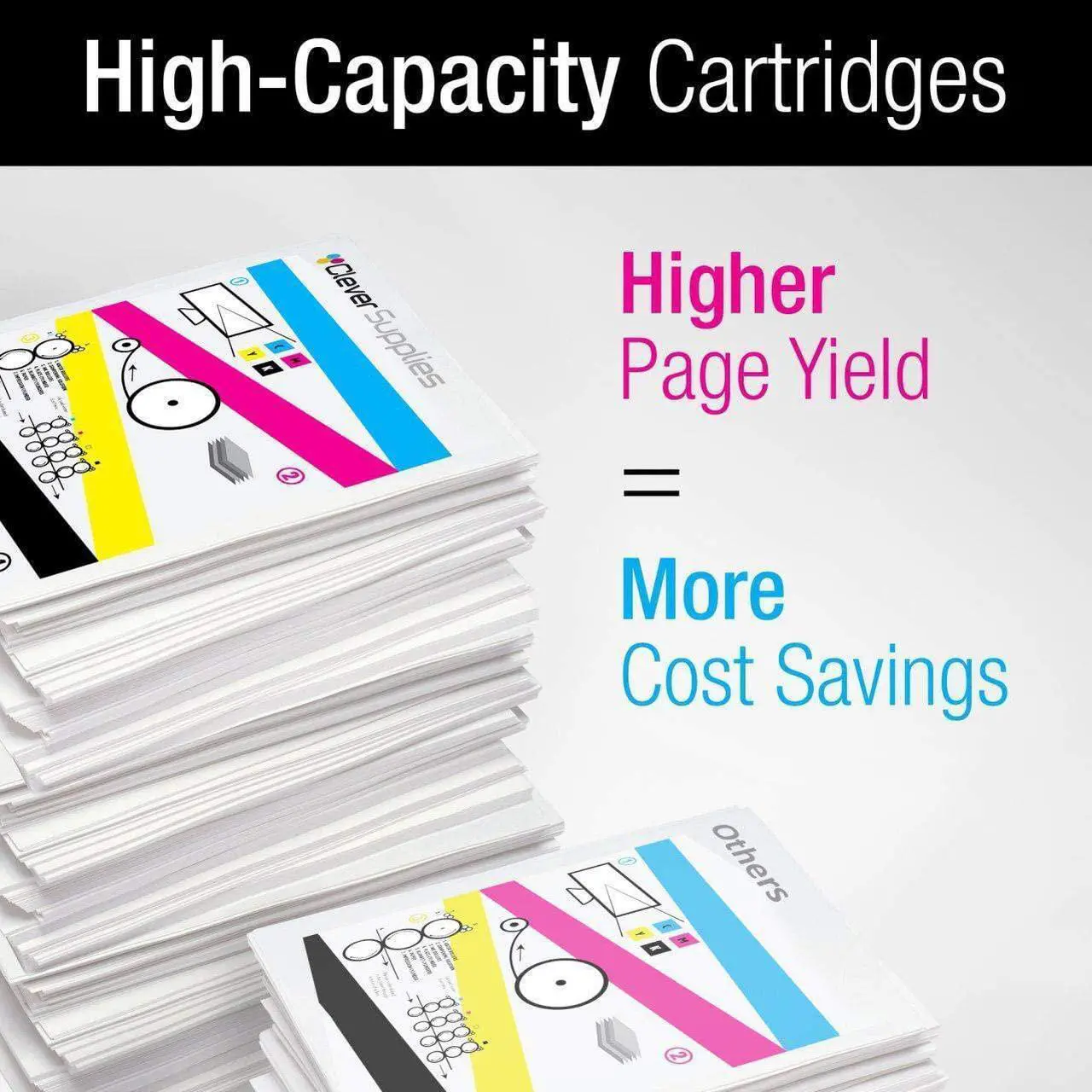 Alt view image 2 of 5 - CS Compatible Toner Cartridge Replacement  32A CF232A Black Laserjet M203d M203dn M203dw MFP M227d MFP M227fdn MFP M227fdw MFP M227sdn MFP M230 fdw MFP M230 sdn Toner Cartridge 4 Pack