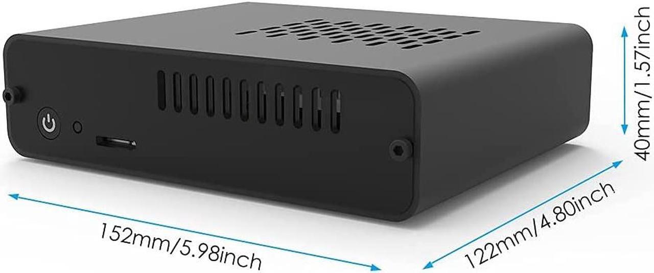 Alt view image 3 of 4 - GeeekPi DeskPi Nano Case(Only Support Jetson Nano B01 Version),Jetson Nano Case with Fan for NVIDIA Jetson Nano Developer Kit Small AI Powerful Computer