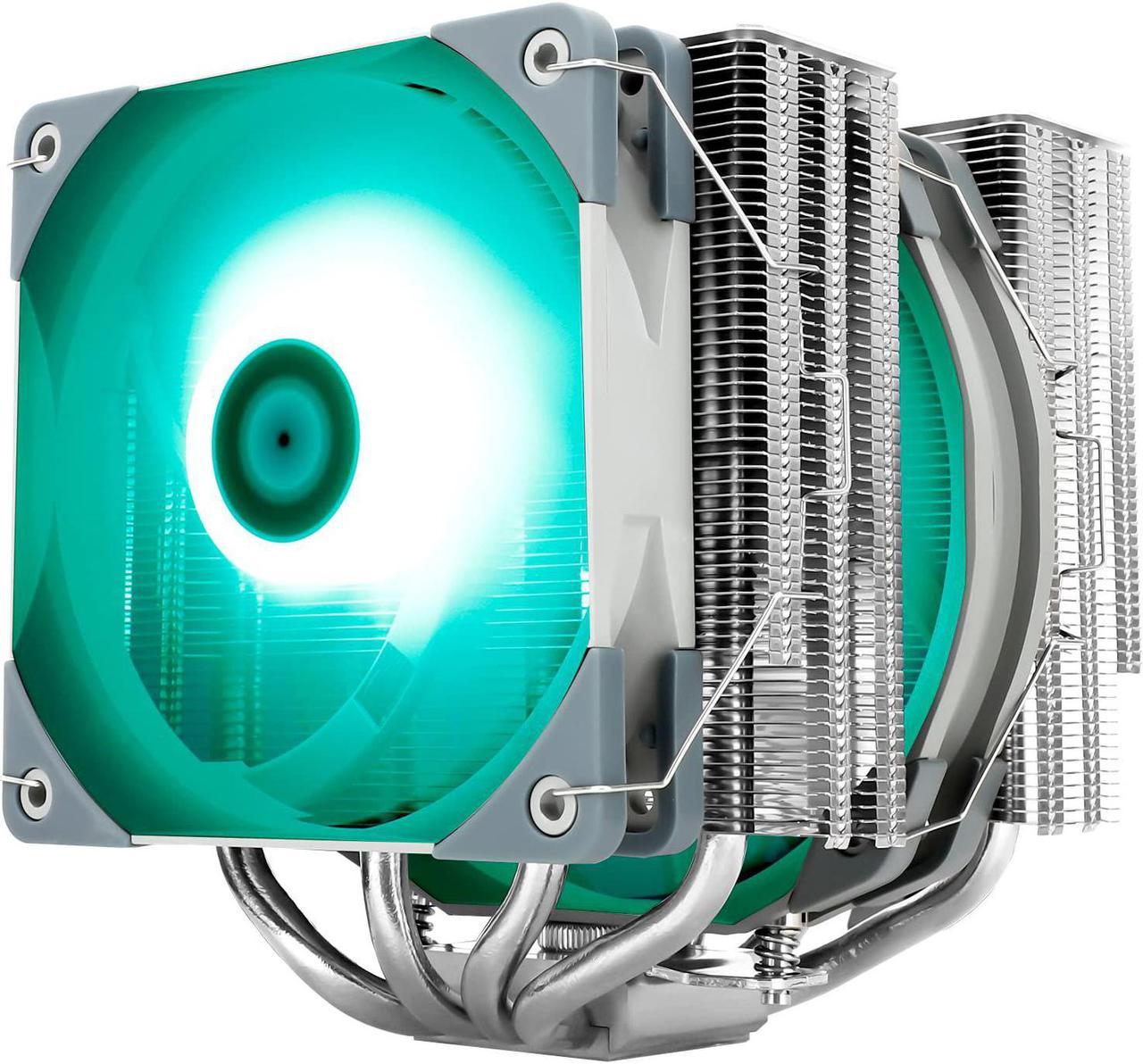 Thermalright Frost Spirit 140 RGB CPU Air Cooler, 4x8mm Heat Pipes, 12V RGB Lighting, TL-D14L 140mm TL-C12L 120mm PWM Fan, AGHP Technology, for AMD AM4/Intel 115X/1200/2066