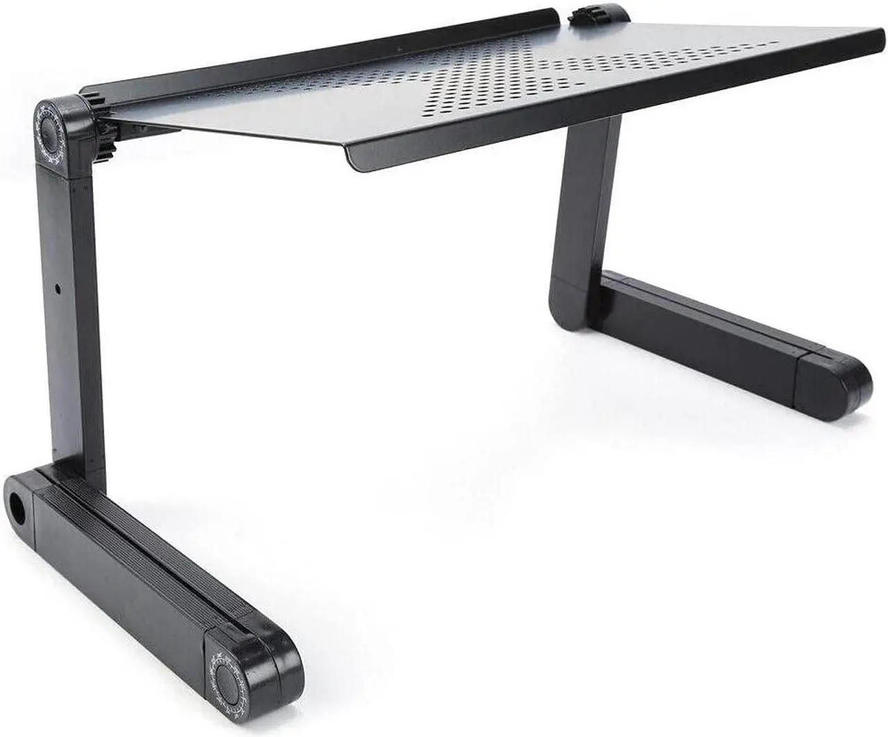 Alt view image 3 of 4 - 360° Adjustable Laptop Notebook PC Desk Table Stand Portable Bed Tray Sofa Couch Lapdesk Coffee Table Laptop Stand Lap Desk Folding Desk Laptop Desk Serving Tray Desk Bed Tray Decorative Tray