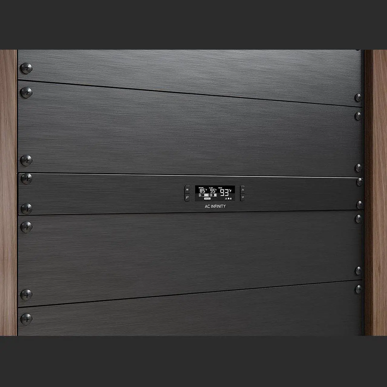 Alt view image 7 of 7 - AC Infinity CLOUDPLATE T2, Rack Mount Fan 1U, Top Exhaust Airflow, for Cooling AV, Home Theater, Network 19 Racks