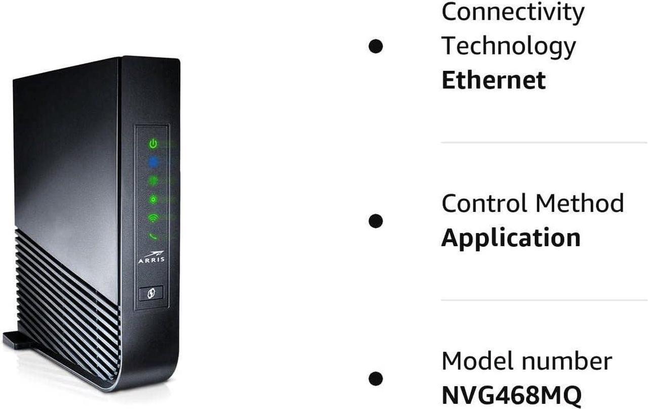 Alt view image 5 of 5 - Arris NVG468MQ 802.11ac Wi-Fi and MoCA2.0 Frontier Formerly Verizon Fios Firmware Better than G1100 Wireless-AC Wireless Gateway
