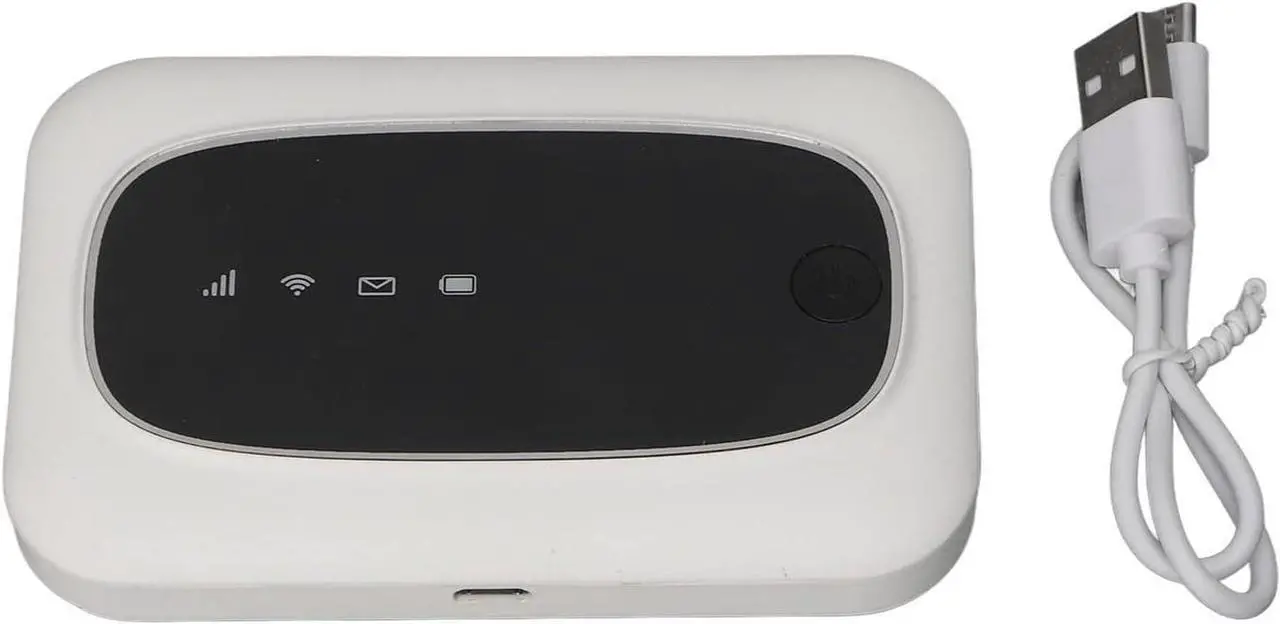 Alt view image 7 of 7 - Mobile WiFi Hotspot, 4G WiFi Router, 150Mbps Up to 10 Users, Portable 2000mAh 4G LTE Router for Car Travel Business, WiFi Hot Spot
