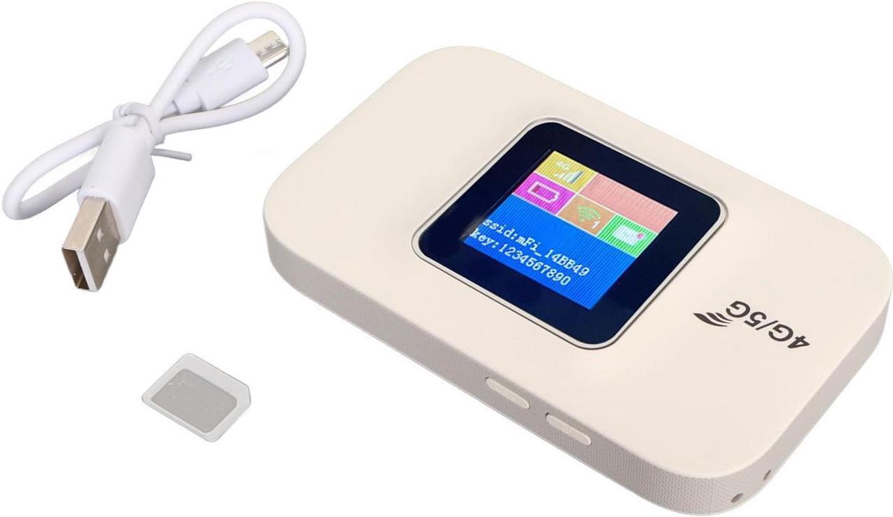 Main image of 4G WiFi Router Mobile WiFi Hotspot Micro SIM Card Slot 150Mbps 3000mAh Battery for Business