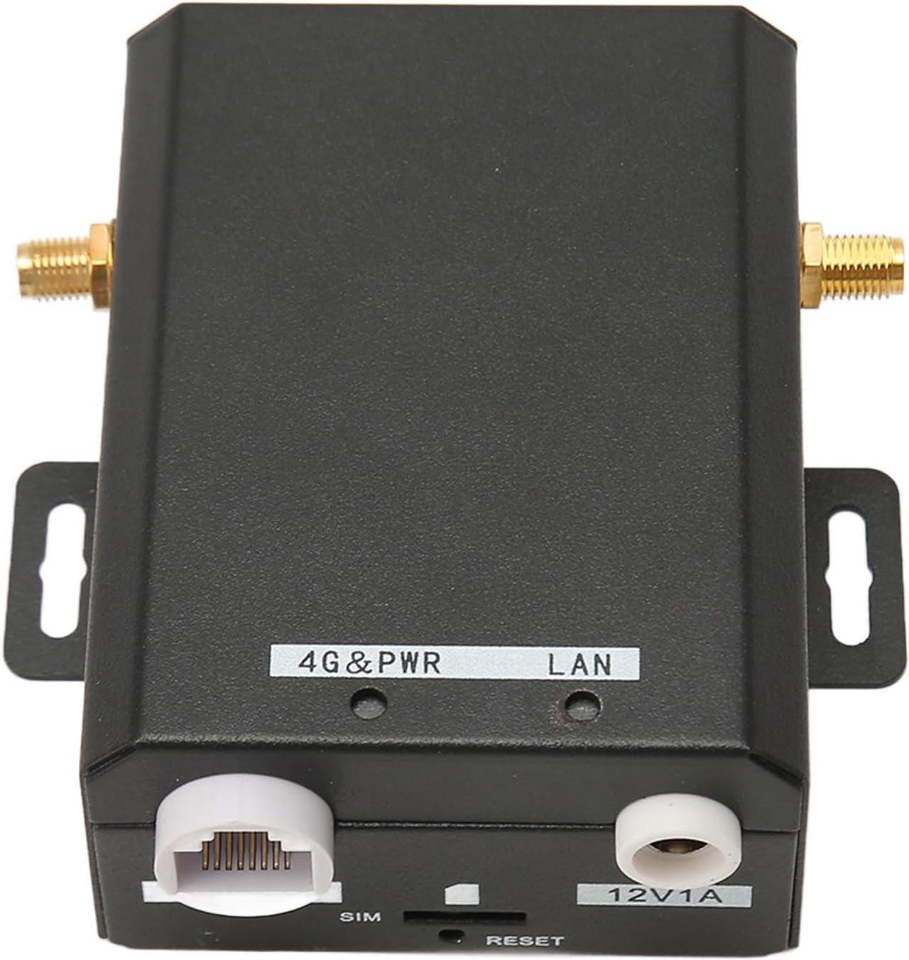 Alt view image 7 of 7 - Industrial 4G LTE WiFi Router, 150Mbps 4G WiFi Router 100-240V Plug and Play with SIM Card Slot for Warehouse (US Plug)