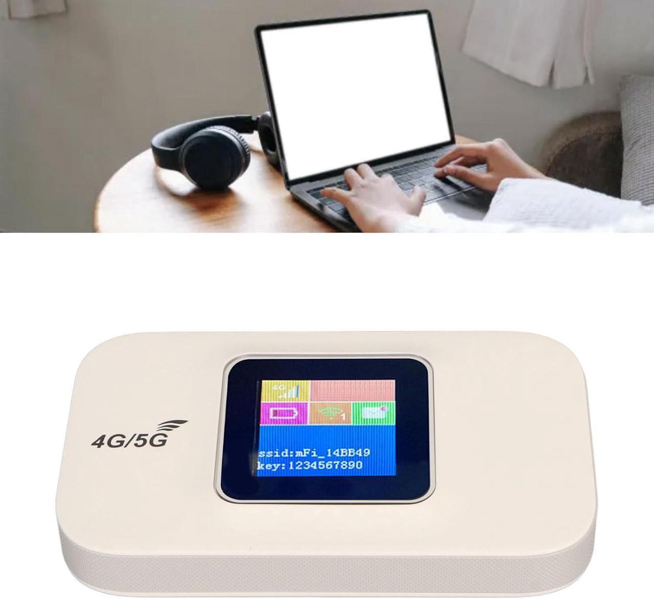 Alt view image 3 of 7 - 4G WiFi Router Mobile WiFi Hotspot Micro SIM Card Slot 150Mbps 3000mAh Battery for Business