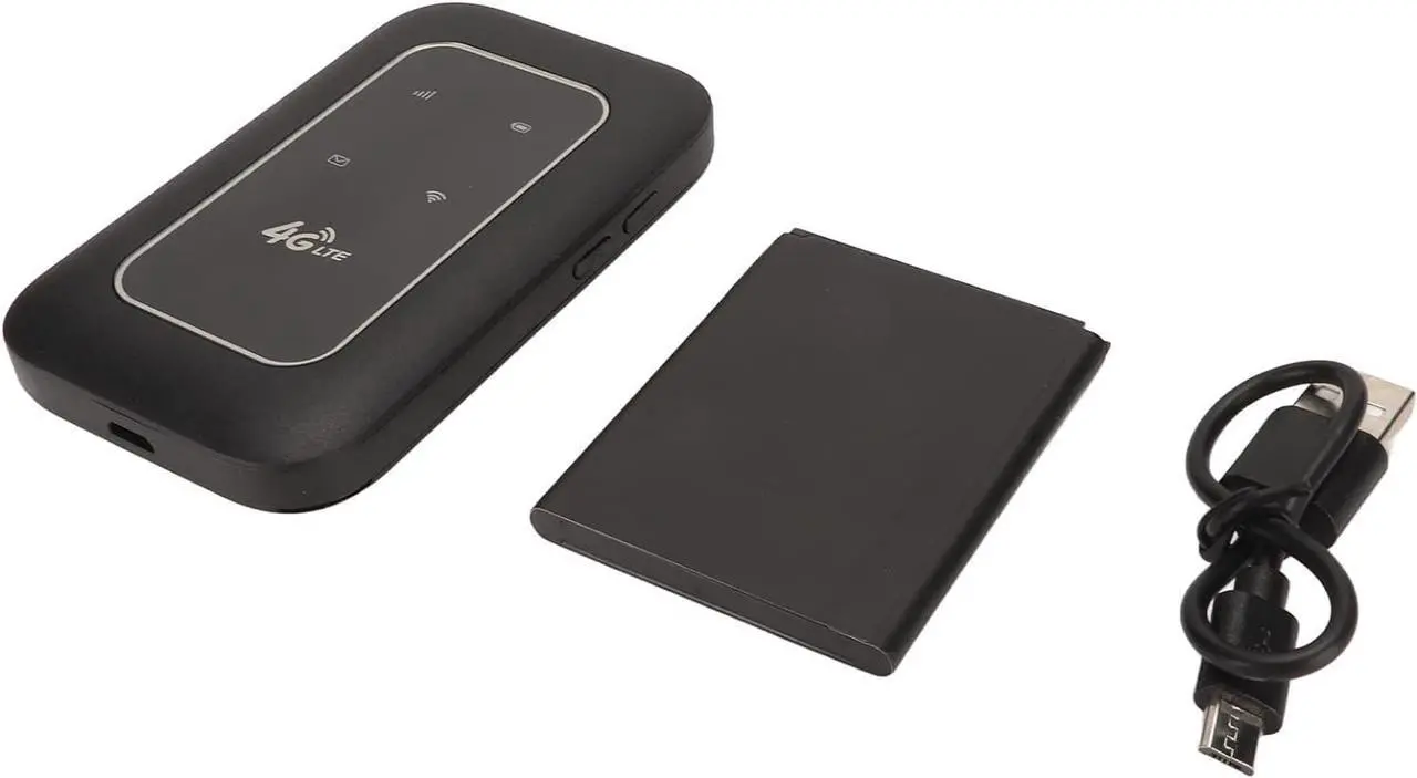 Alt view image 7 of 7 - Mobile Hotspot, Portable WiFi 4G LTE Router Device with SIM Card Slot for Travel, Up to 150Mbps, Support for FDD B1 B3 B5 B8