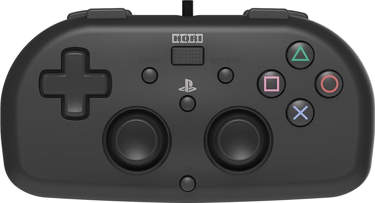 Main image of Wired Mini Gamepad for Kids - PlayStation 4 Controller - Officially Licensed (Black)