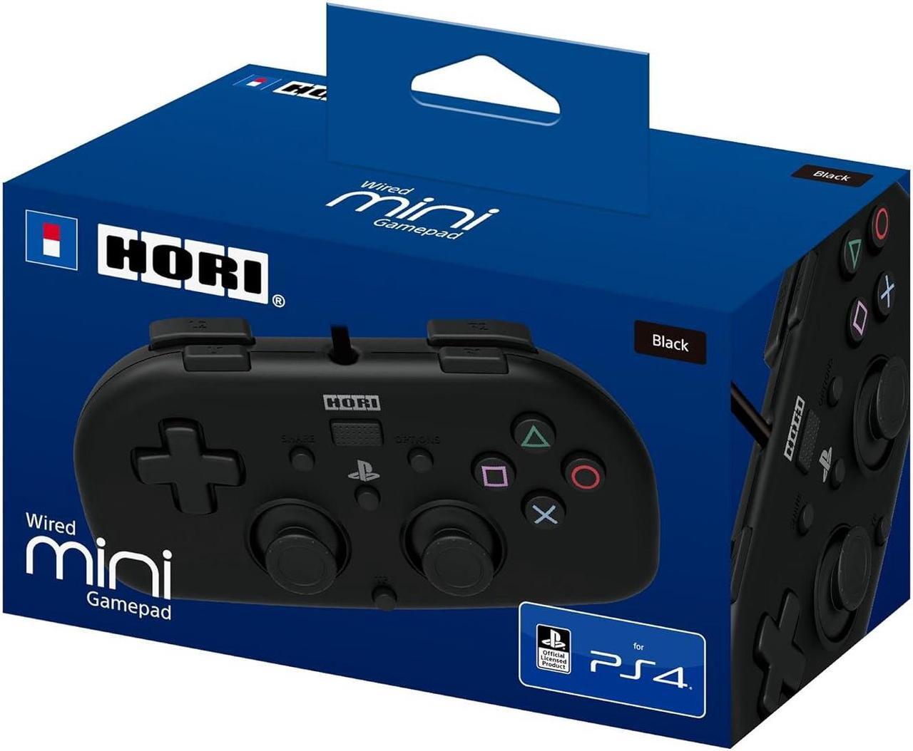 Alt view image 2 of 5 - Wired Mini Gamepad for Kids - PlayStation 4 Controller - Officially Licensed (Black)