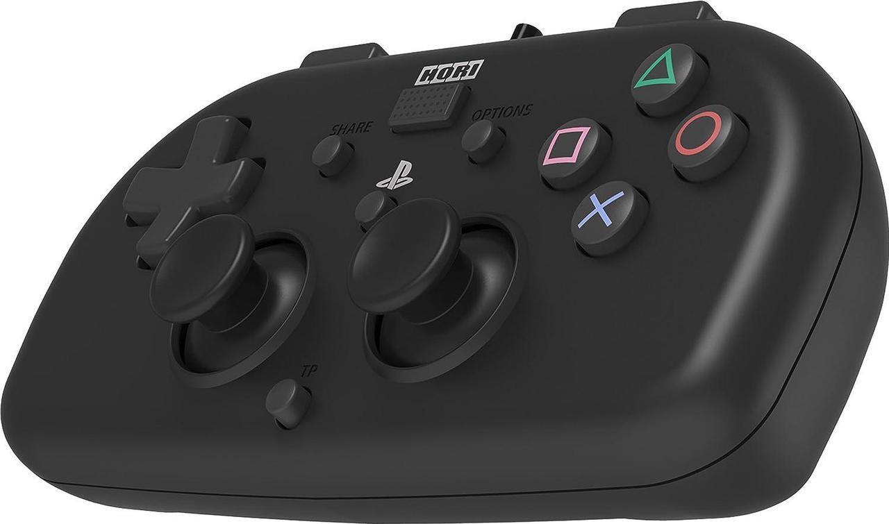 Alt view image 3 of 5 - Wired Mini Gamepad for Kids - PlayStation 4 Controller - Officially Licensed (Black)