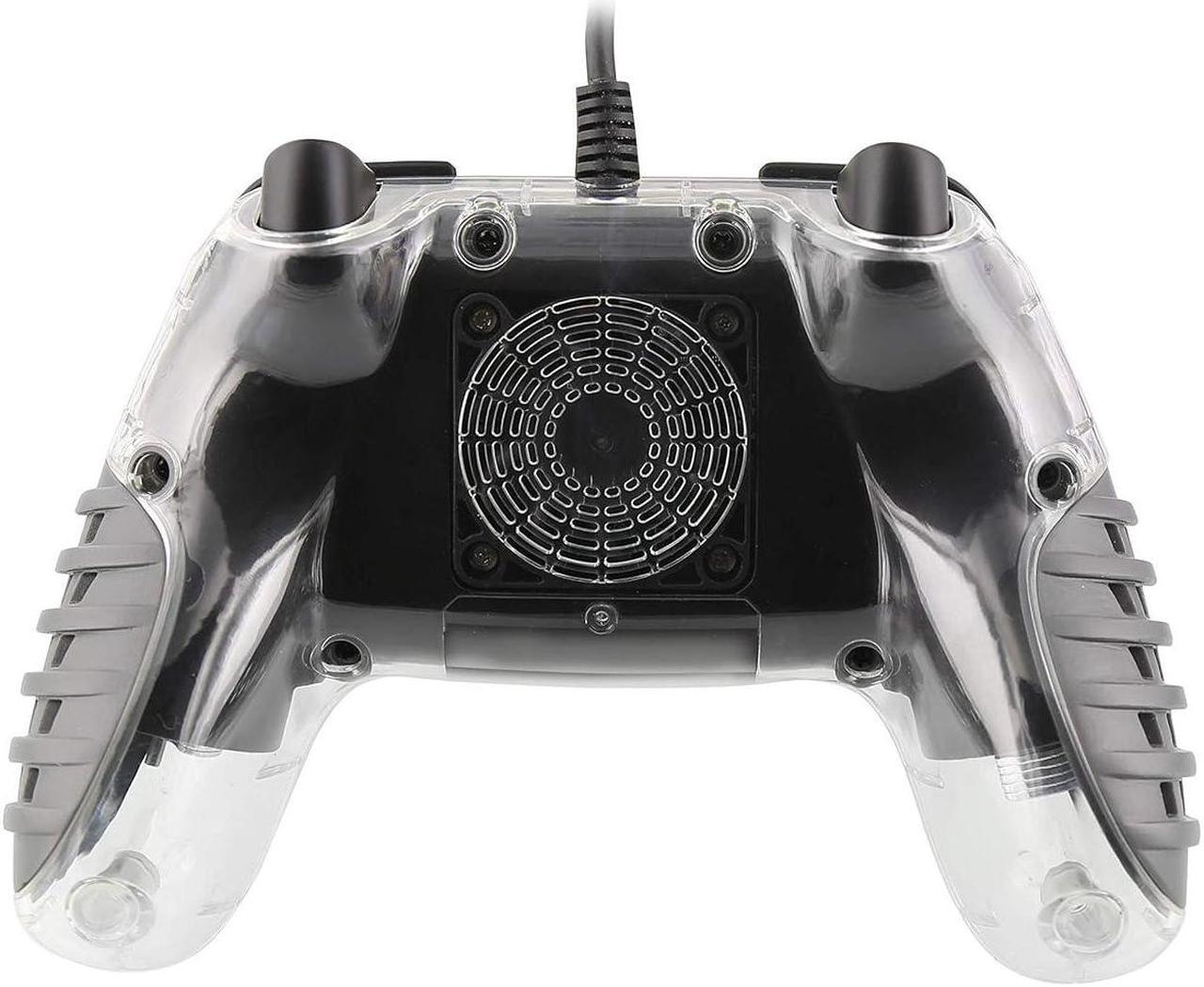 Alt view image 3 of 7 - Nyko Air Glow Controller for PlayStation 4 - LED Light Show and Hand Cooling Fan - Wired 10Ft Cable - PlayStation 4