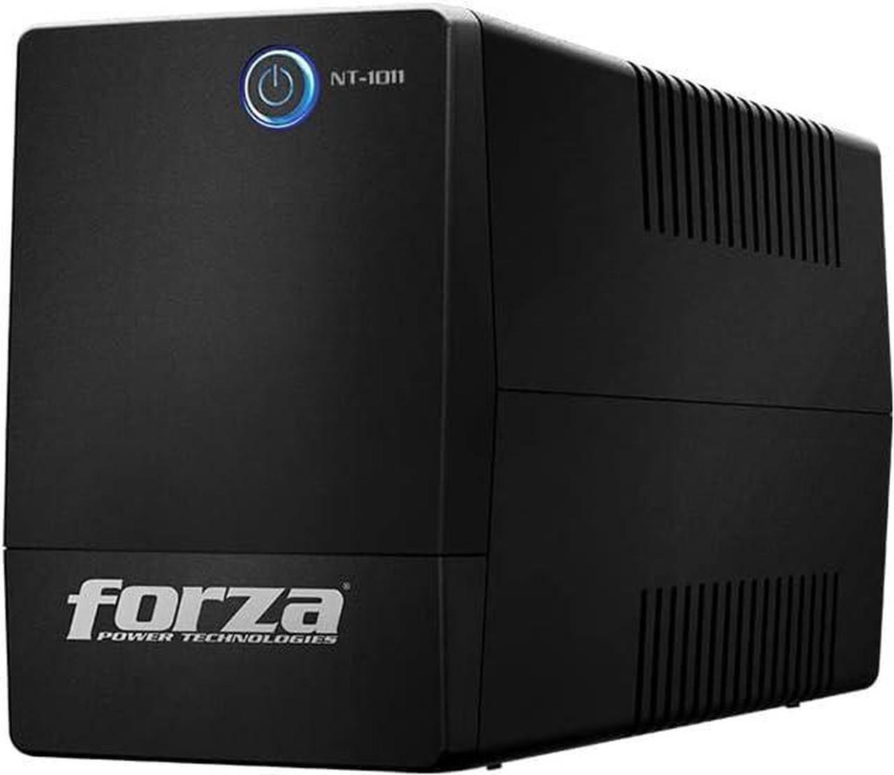 Alt view image 6 of 6 - Forza UPS Battery Backup & Surge Protector 6 Outlet Battery Backup for Computer Desktop or TV 1000VA (500W) Uninterruptible Power Supply
