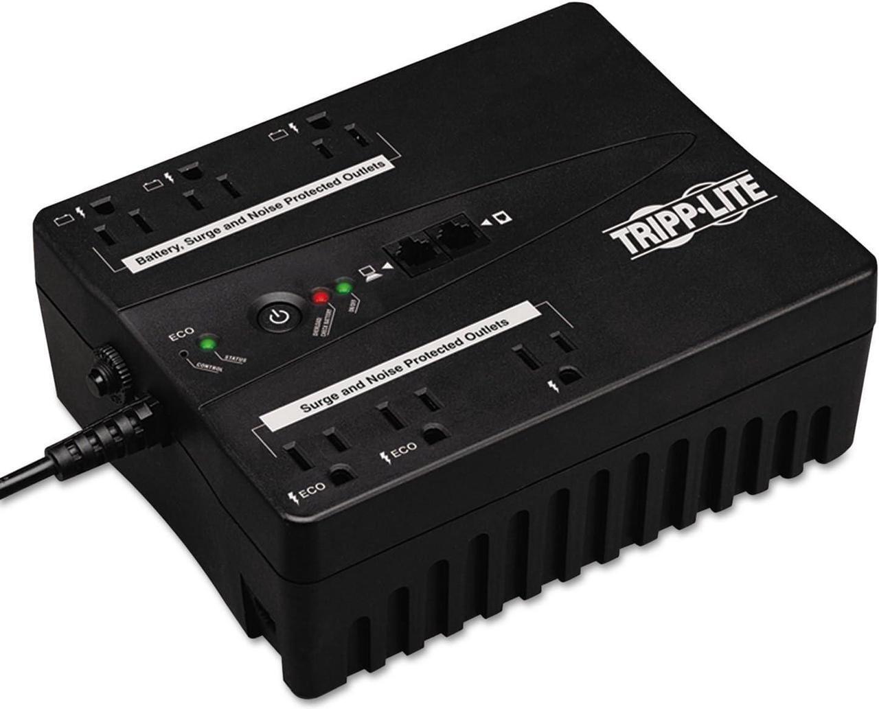 Alt view image 2 of 2 - Tripp Lite Eco350ups Eco350ups Desktop Ups System, 6 Outlets, 350 Va, 420 J