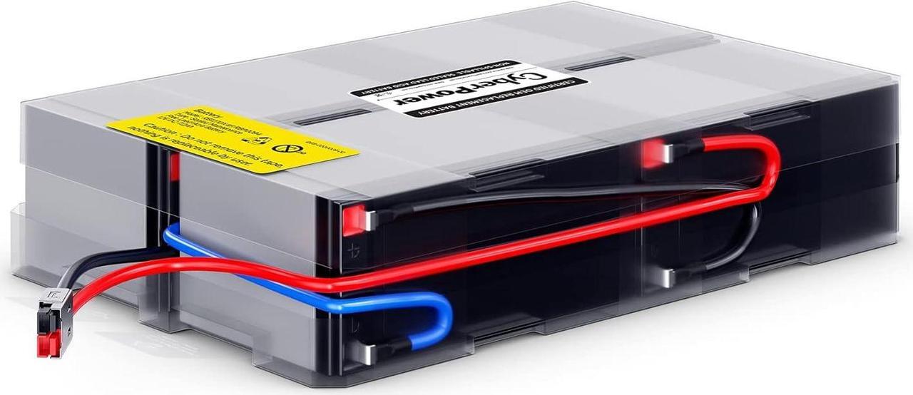 Alt view image 2 of 4 - CyberPower RB1270X4F UPS Replacement Battery Cartridge, Maintenance-Free, User Installable, 12V/7Ah