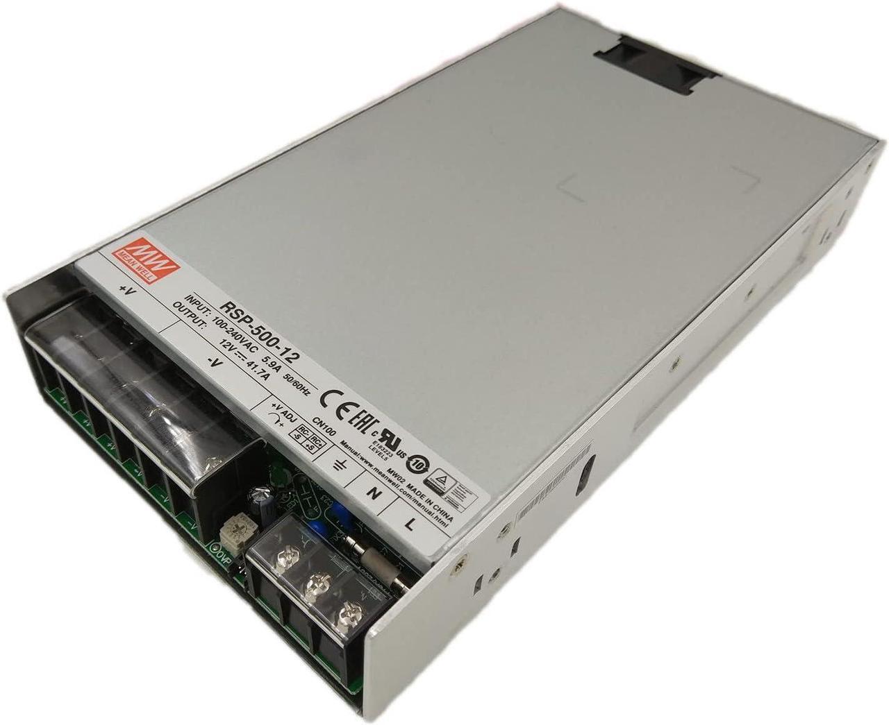 Main image of Meanwell RSP-500-4 Power Supply - 360W 4V 90A - Low Profile