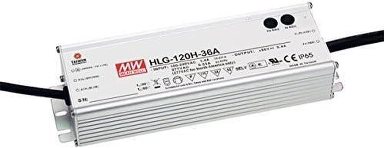 Main image of [PowerNex] Mean Well HLG-120H-20A 20V 6A 120W Single Output Switching LED Power Supply with PFC