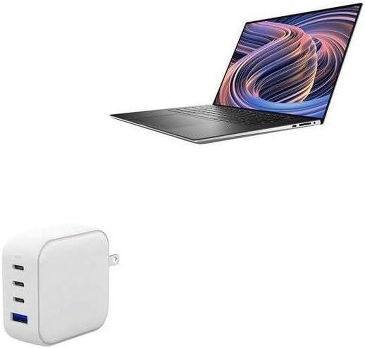 Main image of BoxWave Charger Compatible with Dell XPS 15 (9520) - PD miniCube (100W), 100W 3 PD Port Wall Charger International for Dell XPS 15 (9520) - Winter White