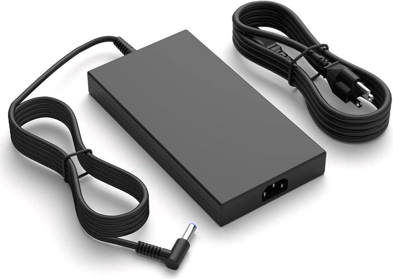 Main image of 200W AC Adapter Laptop Charger Compatible with HP OMEN Pavilion Gaming 15 17 Envy 15 2020 TPN-DA10 L00818-850 TPN-LA21 L73385-001 ADP-200HB B OMEN 15 15t 17 17t Power Supply Cord