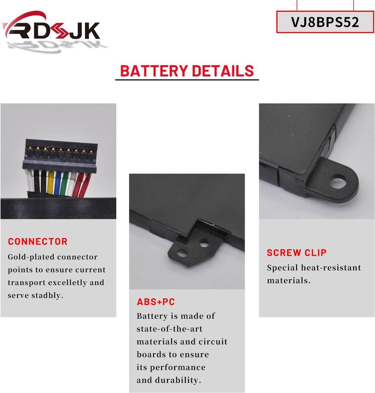 Alt view image 5 of 7 - VJ8BPS52 V-J8BPS52 Laptop Battery for Sony VAIO S11 S13 S14 SX12 SX14 VJPG11C11N VJS132C11W VJS132C11N VJS132C11L VJS132C11T VJS141C11L VJS112C VJS131C VJS132C VJS141C NP13V1AV012P Series 7.6V 35Wh