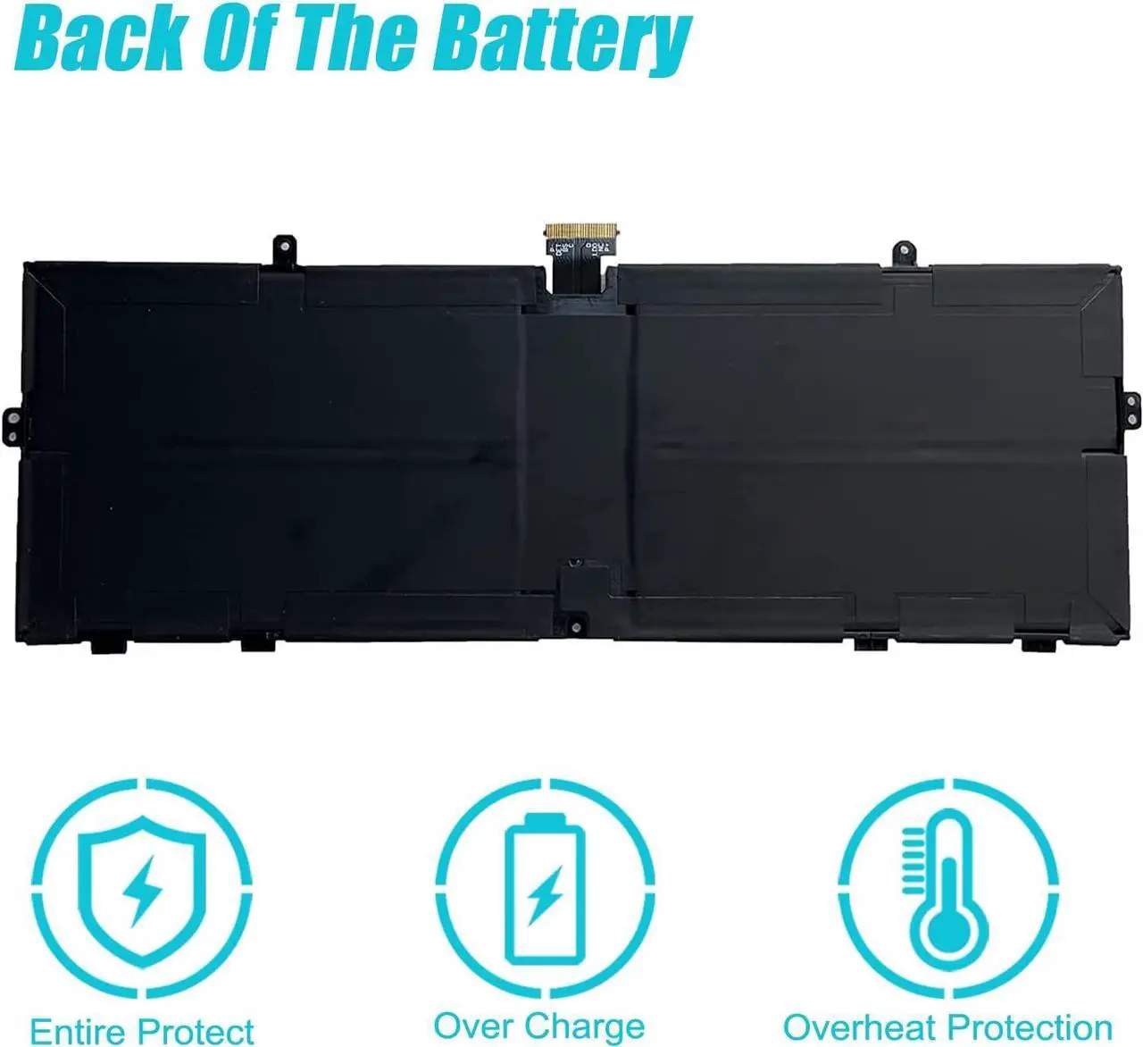 Alt view image 4 of 7 - TsuLin 916TA135H DYNZ02 Laptop Battery Compatible with Microsoft Surface Laptop Go Model 1943 12.4-Inch 39.7Wh/5235mAh 7.58V