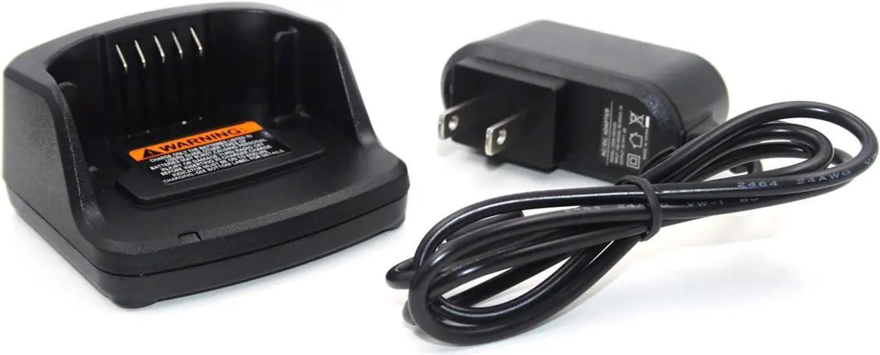 Alt view image 2 of 6 - (2-Pack) PMLN6394A Charger Compatible for Motorola RMU2040 RMU2043 RMU2080 RMU2080D RMV2080 RMM2050 XT420 XT460 Radios PMLN6394 PMNN4434 PMNN443A PMNN4434AR PMNN4453