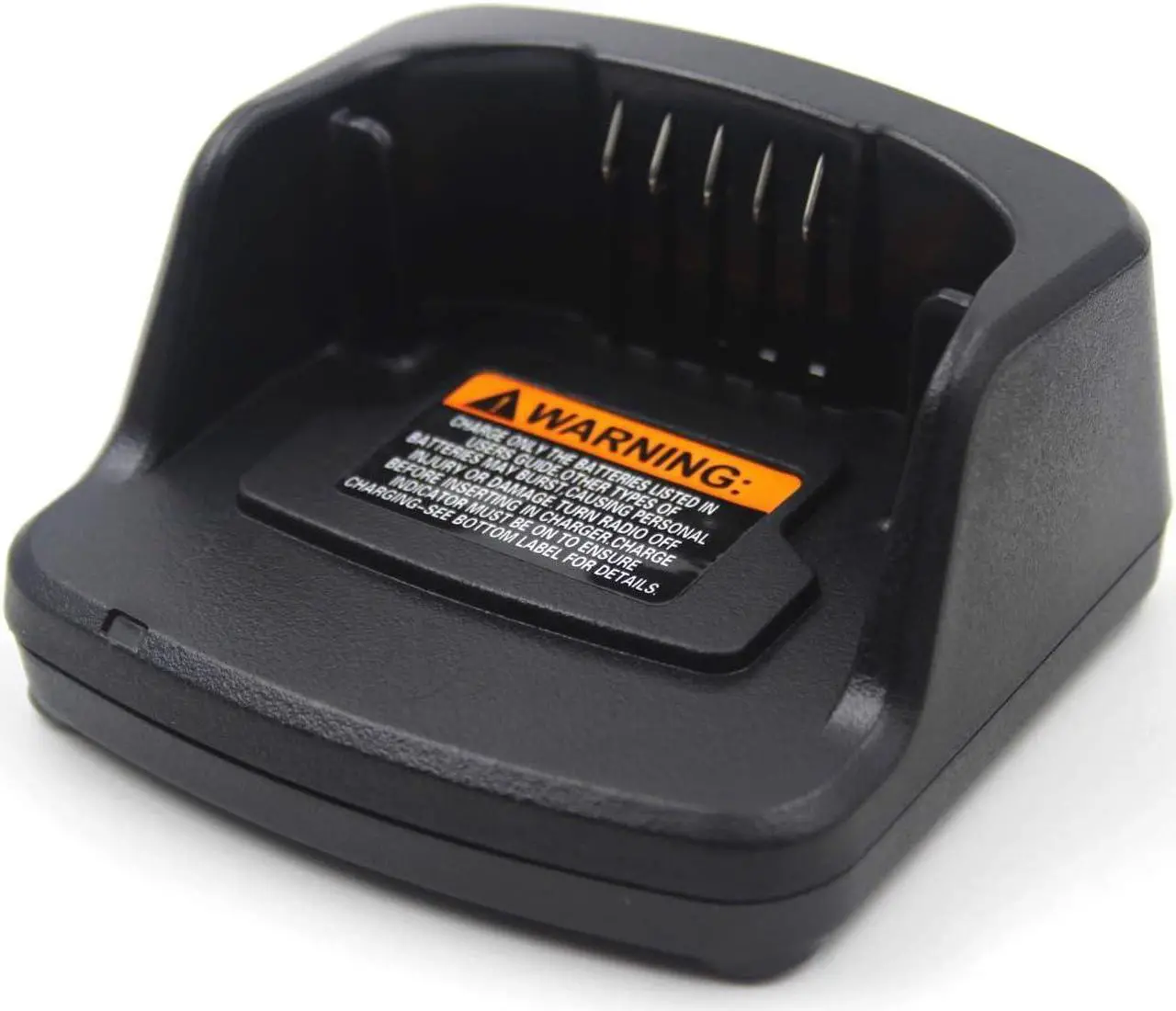 Alt view image 4 of 6 - (2-Pack) PMLN6394A Charger Compatible for Motorola RMU2040 RMU2043 RMU2080 RMU2080D RMV2080 RMM2050 XT420 XT460 Radios PMLN6394 PMNN4434 PMNN443A PMNN4434AR PMNN4453