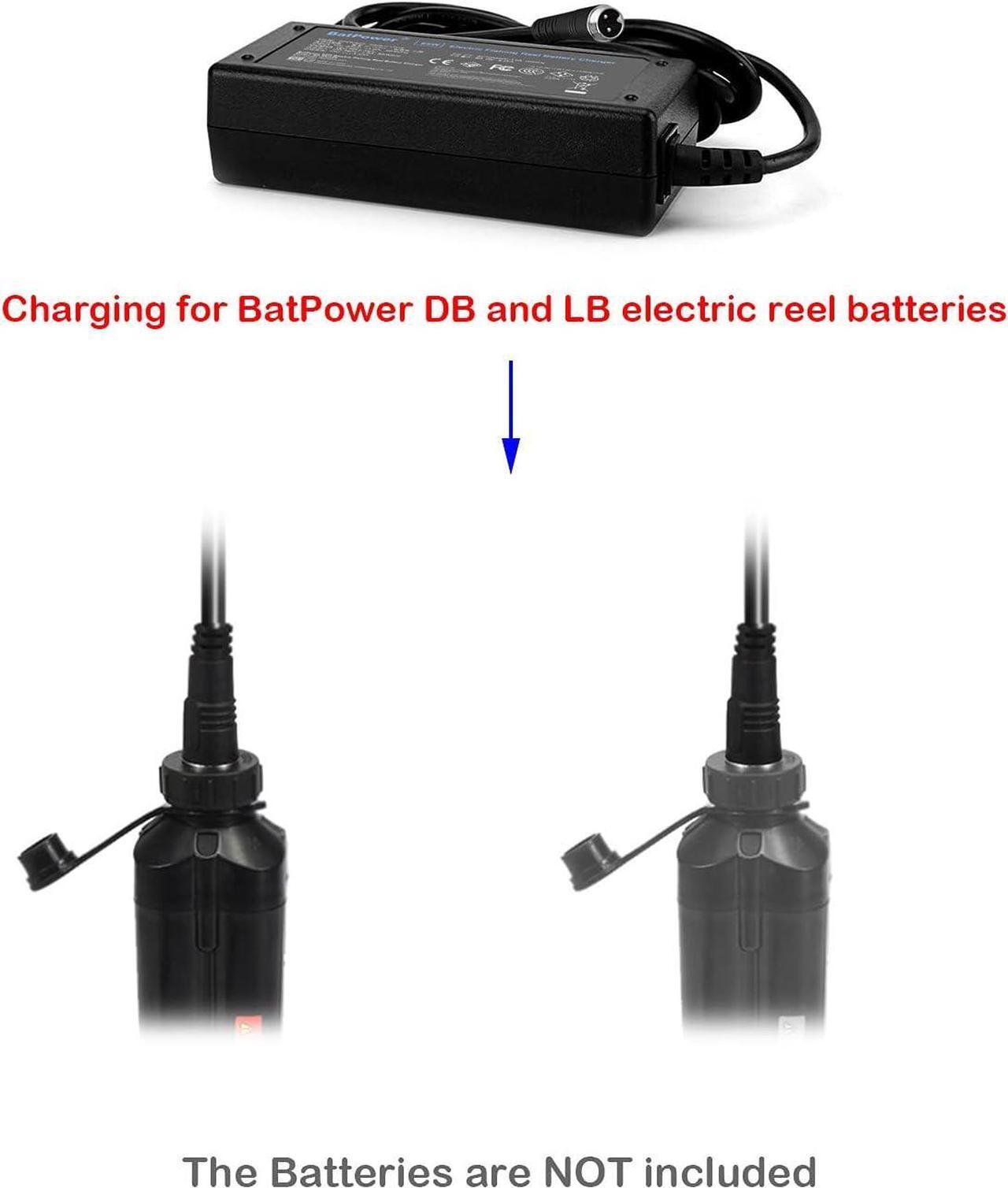 Alt view image 2 of 6 - BatPower Prof 15Ah/7.8Ah Fishing Reel Battery for Daiwa Tanacom Seaborg Leobritz Shimano Electric Reels Battery & Charger