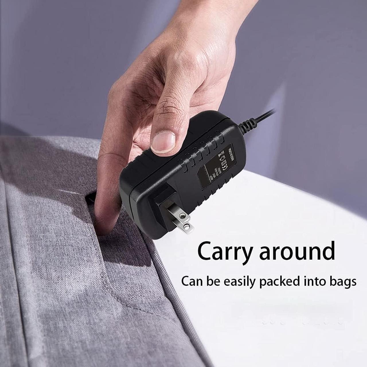 Alt view image 5 of 5 - Guy-Tech Power AC/DC Adapter Compatible with LG G Pad 7.0 10.1 V400 V410 V500 V510 V700 VK810 Tablet PC Power Supply Cord Cable PS Charger Input: 100-240 VAC Worldwide Use