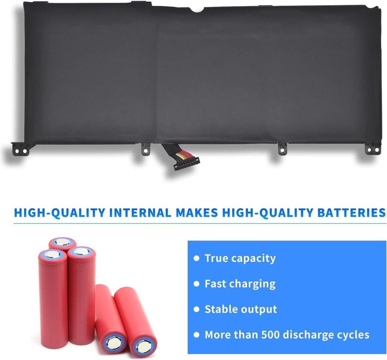 Alt view image 7 of 7 - HXPKH C41N1524 Laptop Battery for ASUS ZenBook G60V N501JW-1A N501JW-1B N501JW-2A N501JW-2B N501VW N501VW-2B UX501JW UX501VW UX501VW-FY103T for ROG G501VW G501VW-BSI7N25 Series 0B200-01250200 C41PMC5