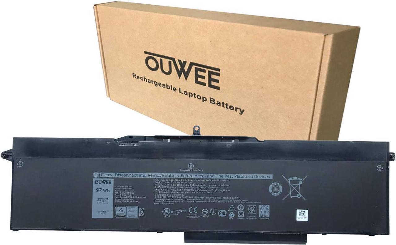 Main image of OUWEE 1FXDH Laptop Battery Compatible with Dell Latitude 15 5501 5511 Precision 3541 3551 Series Notebook 01WJT0 1WJT0 11.4V 97Wh 8071mAh 6-Cell
