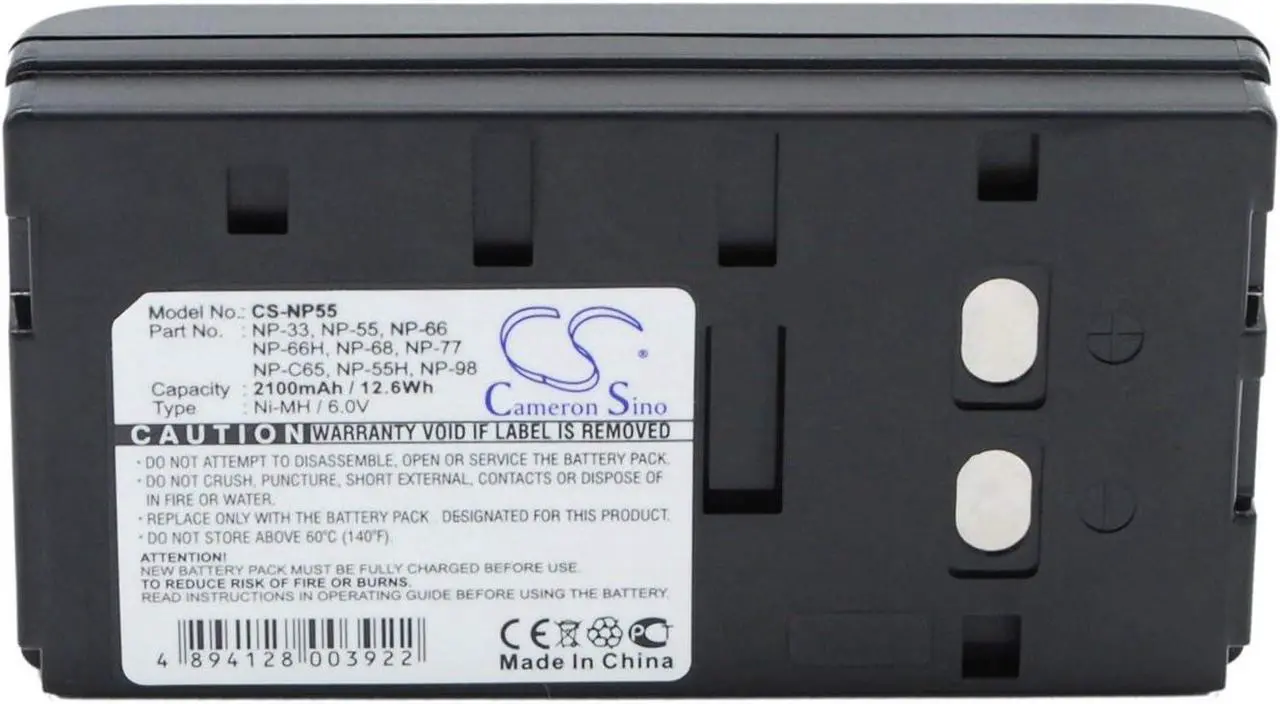 Alt view image 6 of 6 - VI VINTRONS 2100mAh Battery for Sony CCD-TRV52, CCD-V801, CCD-F30, CCD-TR380E