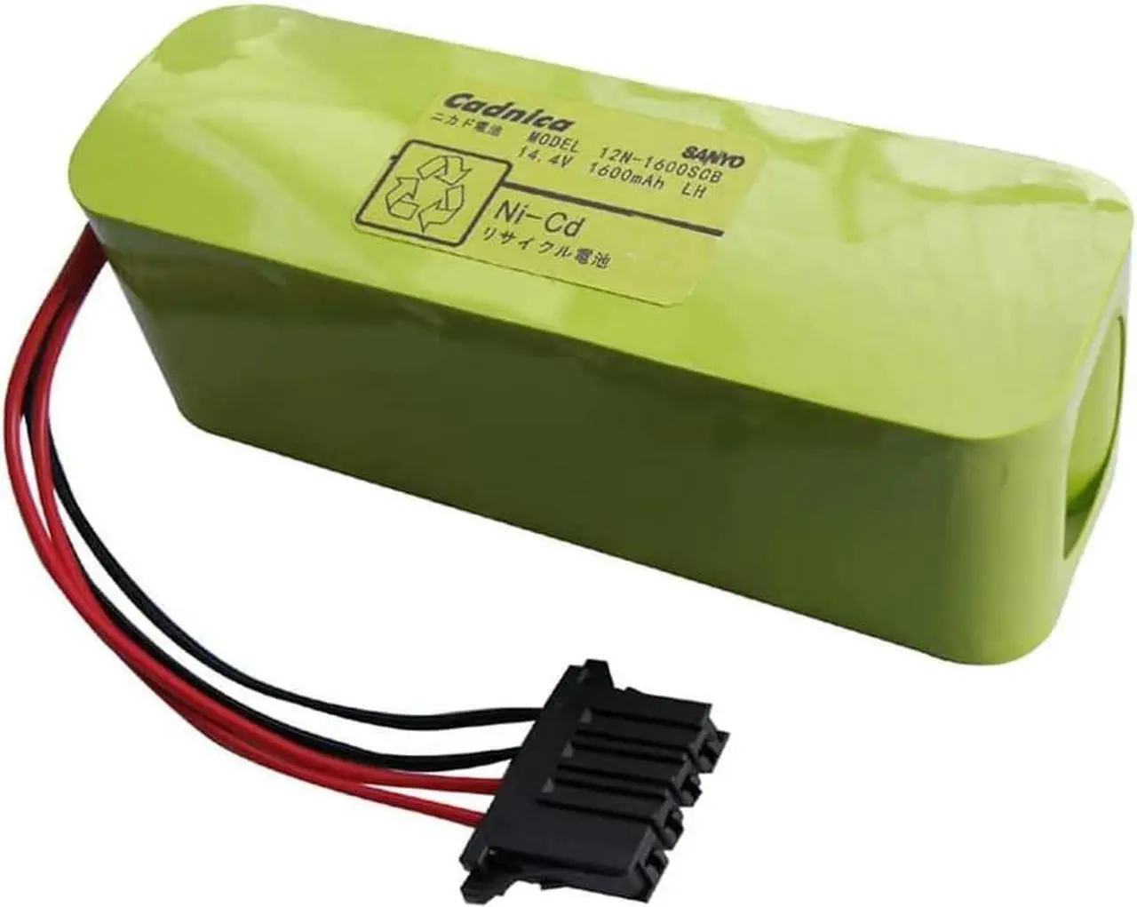 Alt view image 6 of 6 - KANGLEUS 12N-1600SCB Battery Replace for SANYO 12N-1600SCB 14.4V 1600mAh Battery for OKUMA OSP-P200M System