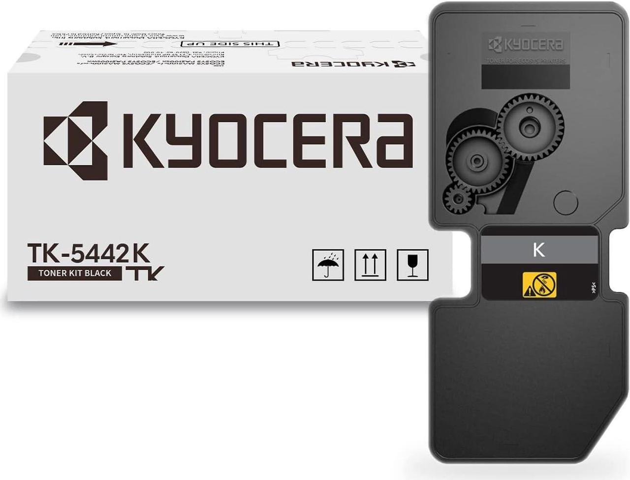 Main image of KYOCERA TK-5442K Black Toner Cartridge, Works ECOSYS MA2100cwfx and PA2100cwx Model Laser Printers, Genuine (1T0C0A0US0)