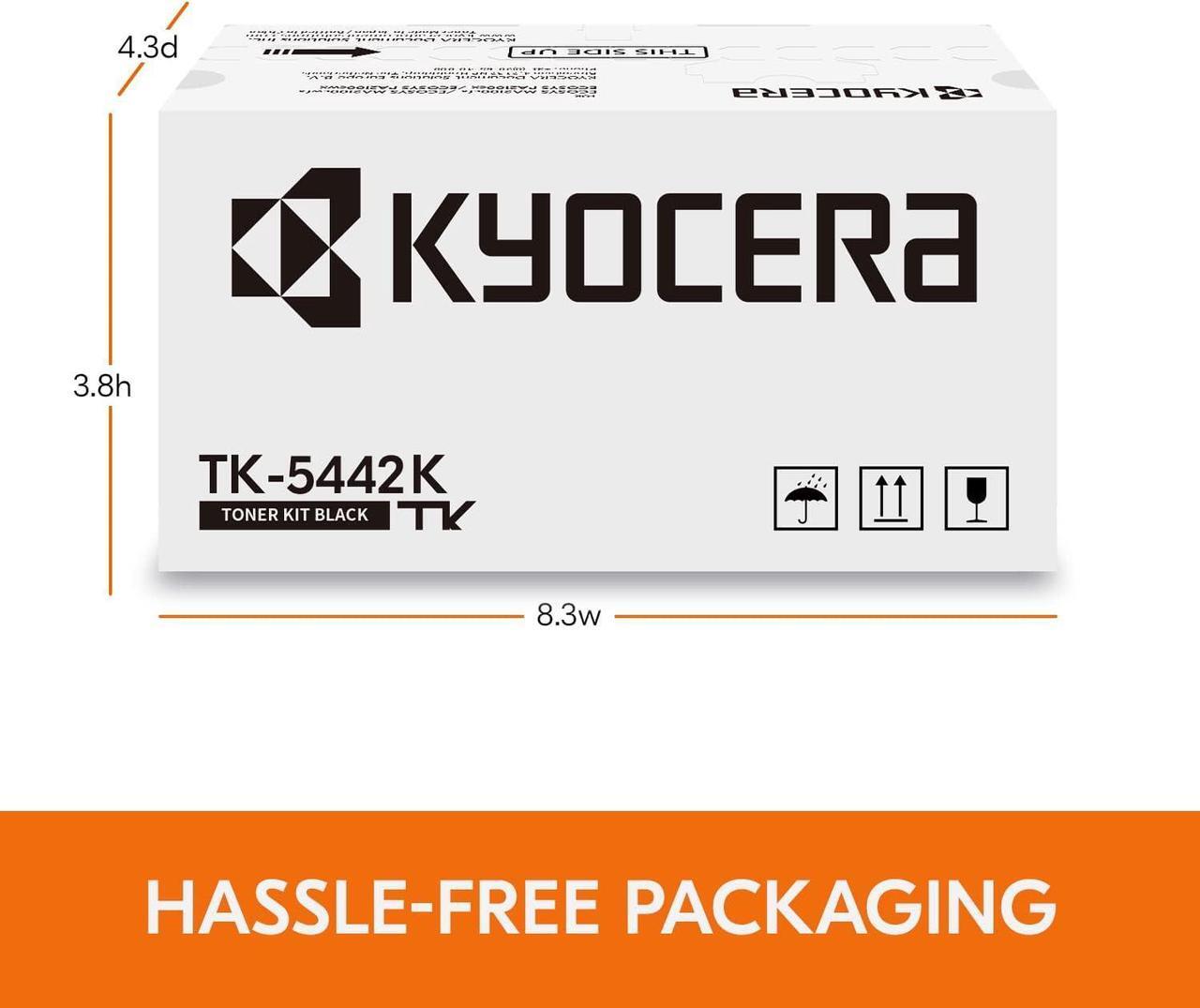 Alt view image 2 of 5 - KYOCERA TK-5442K Black Toner Cartridge, Works ECOSYS MA2100cwfx and PA2100cwx Model Laser Printers, Genuine (1T0C0A0US0)