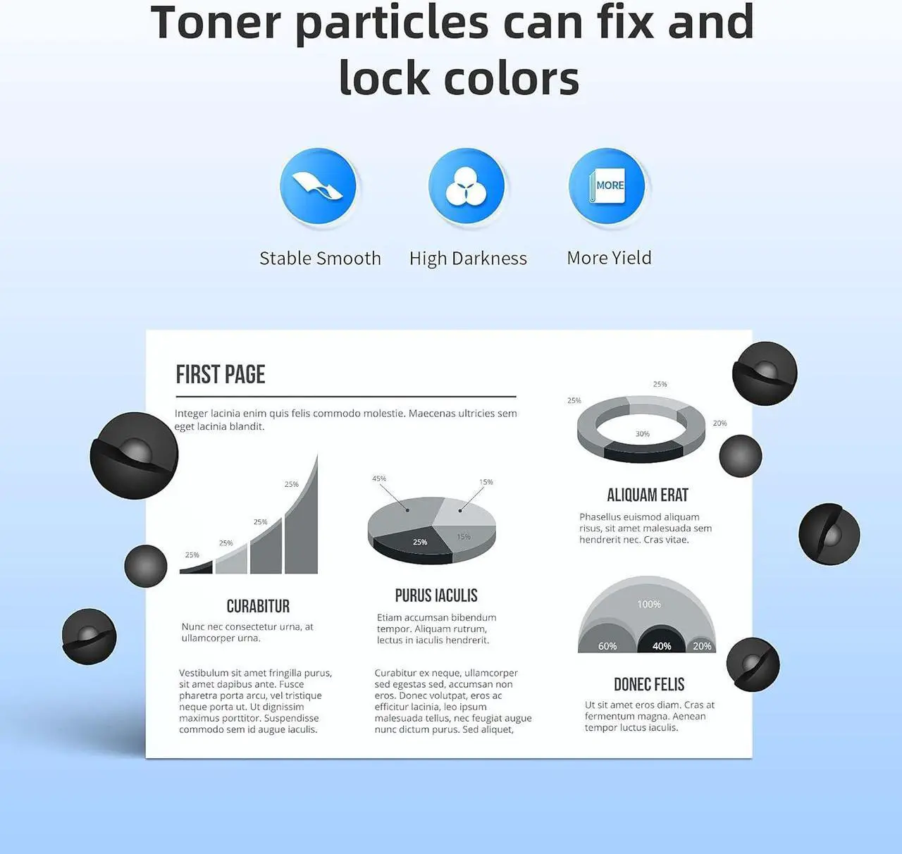 Alt view image 7 of 7 - TN830 Toner Cartridge - Replacement for TN830 TN-830 TN830XL to use with HL-L2460DW DCP-L2640DW HL-L2405W HL-L2400D HL-L2480DW MFC-L2820DW MFC-L2820DWXL Printer (Black, 2-Pack)
