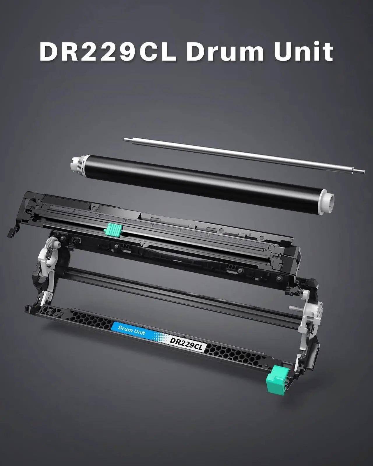 Alt view image 5 of 6 - DR229CL Drum Unit for Brother Printer Replacement for Brother DR-229CL DR229 Drum Unit for Brother HL-L3220CDW HL-L3280CDW MFC-L3720CDW MFC-L3780CDW HL-L3300CDW HL-L3295CD Printer (4 Pack, NOT Toner)