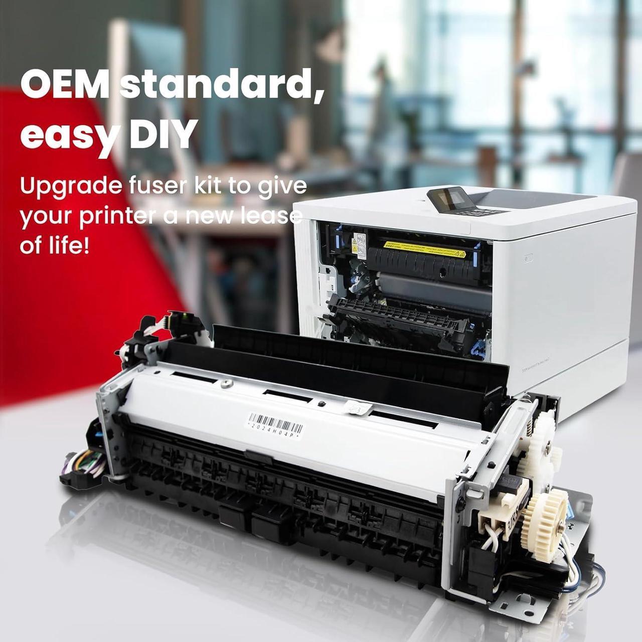 Alt view image 5 of 7 - RM2-6418-000CN/RM2-6460-000CN Fuser Unit, Duplex Models Fuser 6418/6460 for Color Laserjet Pro M452dn, M452dw, M452nw,M377dw,M454dn, M454dw,M477fdn,M477fdw, M479fdn,M479fdw Printers,110V