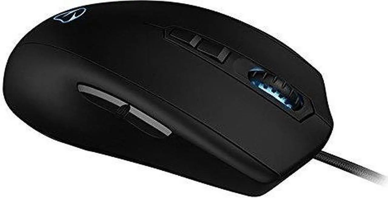 Alt view image 13 of 19 - Mionix Avior 7000 AVIOR-7000 Black 9 Buttons 1 x Wheel USB 2.0 Wired ADNS-3310 Gaming Grade IR-LED Optical Ambidextrous Gaming Mouse