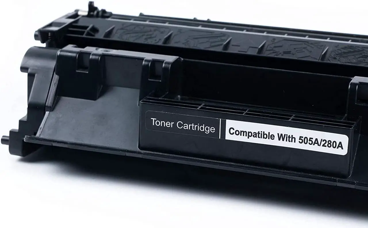 Alt view image 2 of 6 - TonerPlusUSA New Compatible CE505A 05A Black Replacement Toner Cartridge for Laser Jet P2035 P2035n P2050 P2055x P2055dn (Black, 10 Pack)
