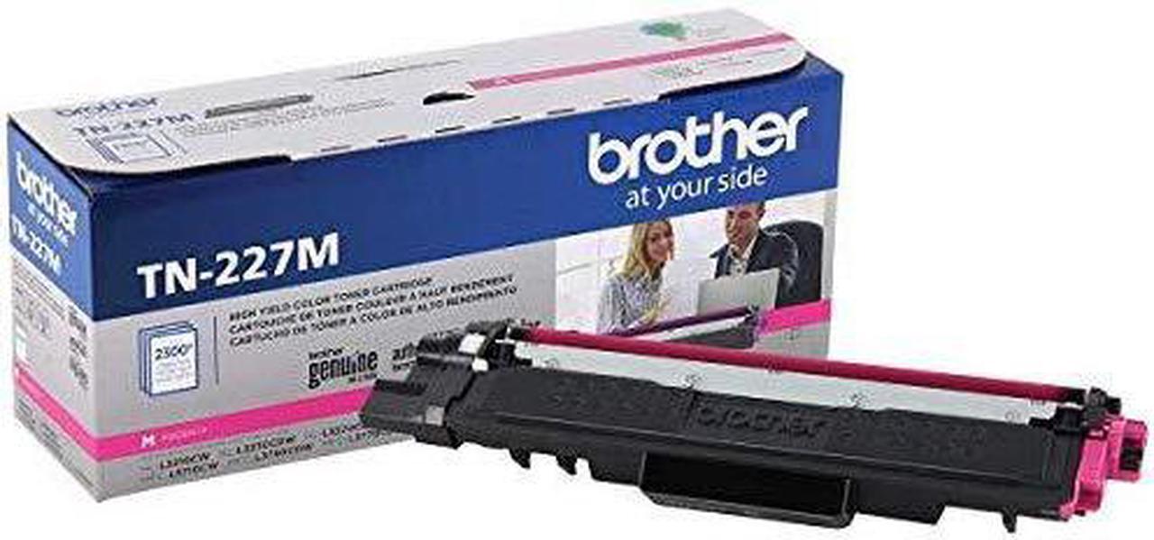 Alt view image 4 of 5 - Brother Genuine TN227BK, TN227C, TN227M, TN227Y High Yield Black/Cyan/Magenta/Yellow Toner Cartridge Set, TN227