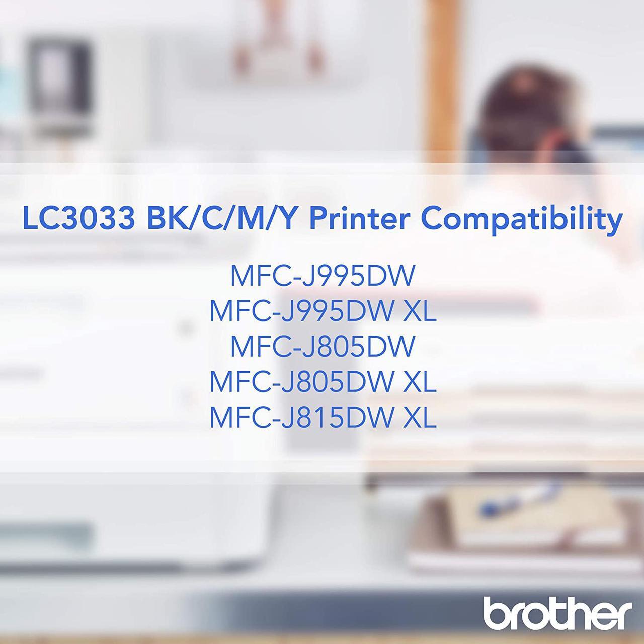 Alt view image 3 of 11 - Brother LC3033M Super High Yield Ink Cartridge - Magenta