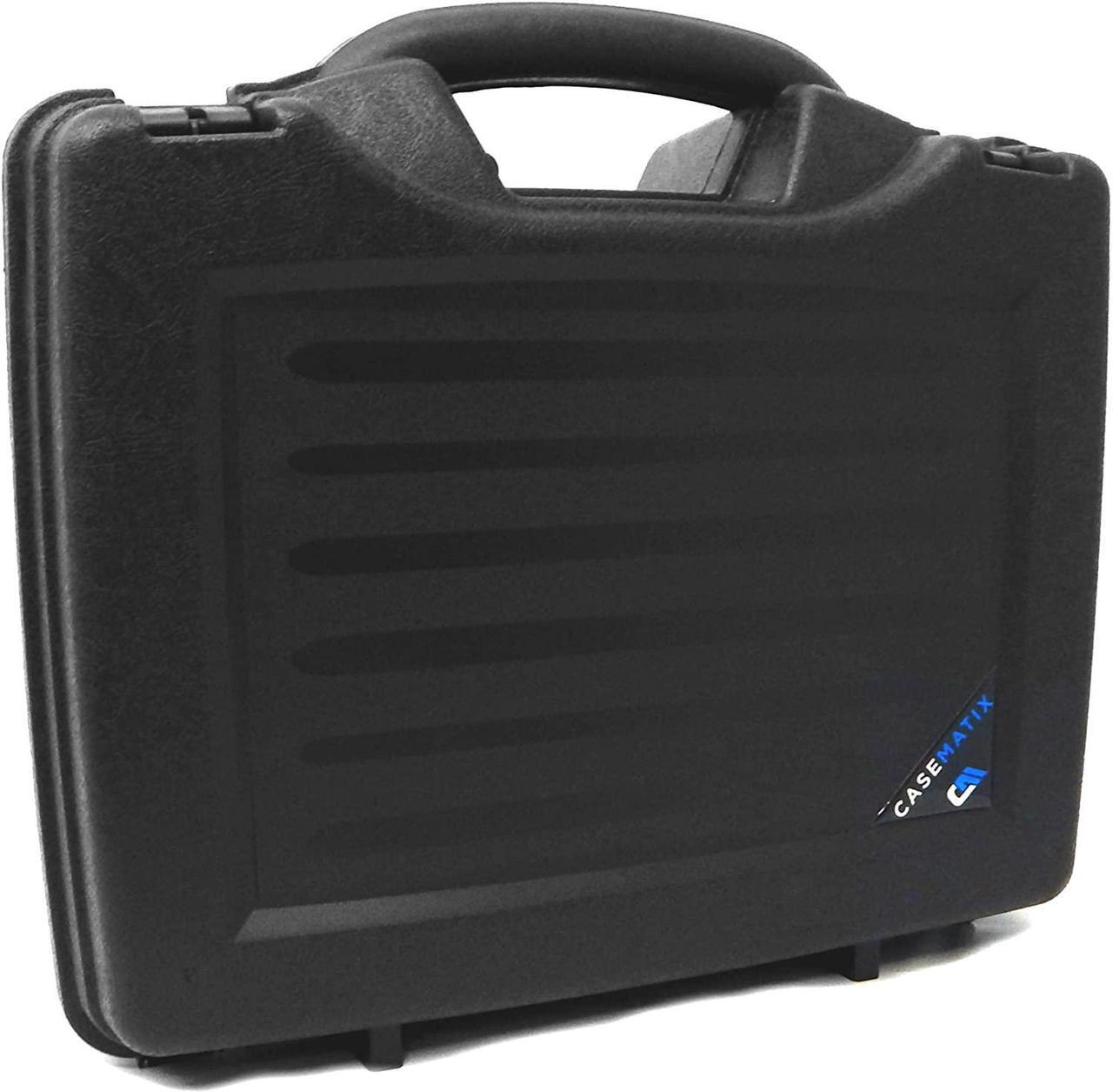 Alt view image 5 of 7 - CASEMATIX Portable Printer Carry Case Compatible with HP Officejet 250 Wireless Mobile Printer, Ink Cartridges and Power Cable