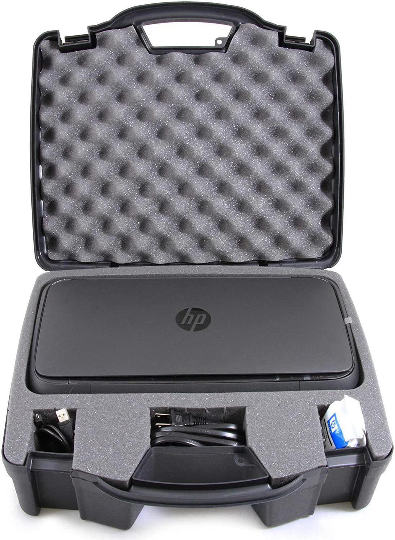 Main image of CASEMATIX Portable Printer Carry Case Compatible with HP Officejet 250 Wireless Mobile Printer, Ink Cartridges and Power Cable