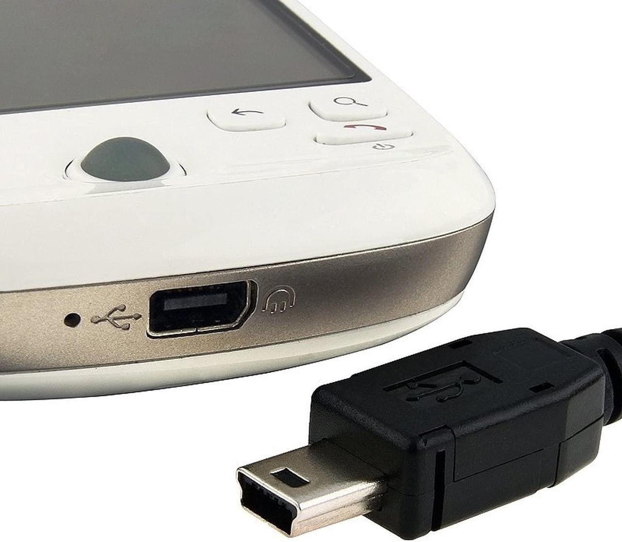 Alt view image 3 of 7 - Audiovox DICU5600/DICU6700 Mini USB Cable with Charging Capability for SMT5600 and i-Mate SP3/SP3i