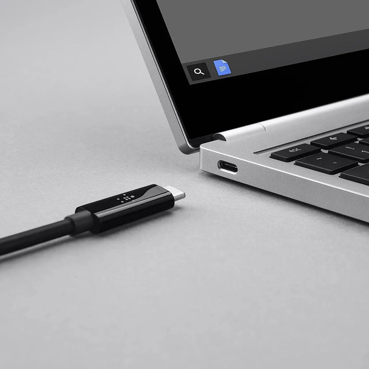 Alt view image 8 of 9 - Belkin Components F2CD084BT0.5MBK 0.5M 40Gbits Black Thunderbolt Cable