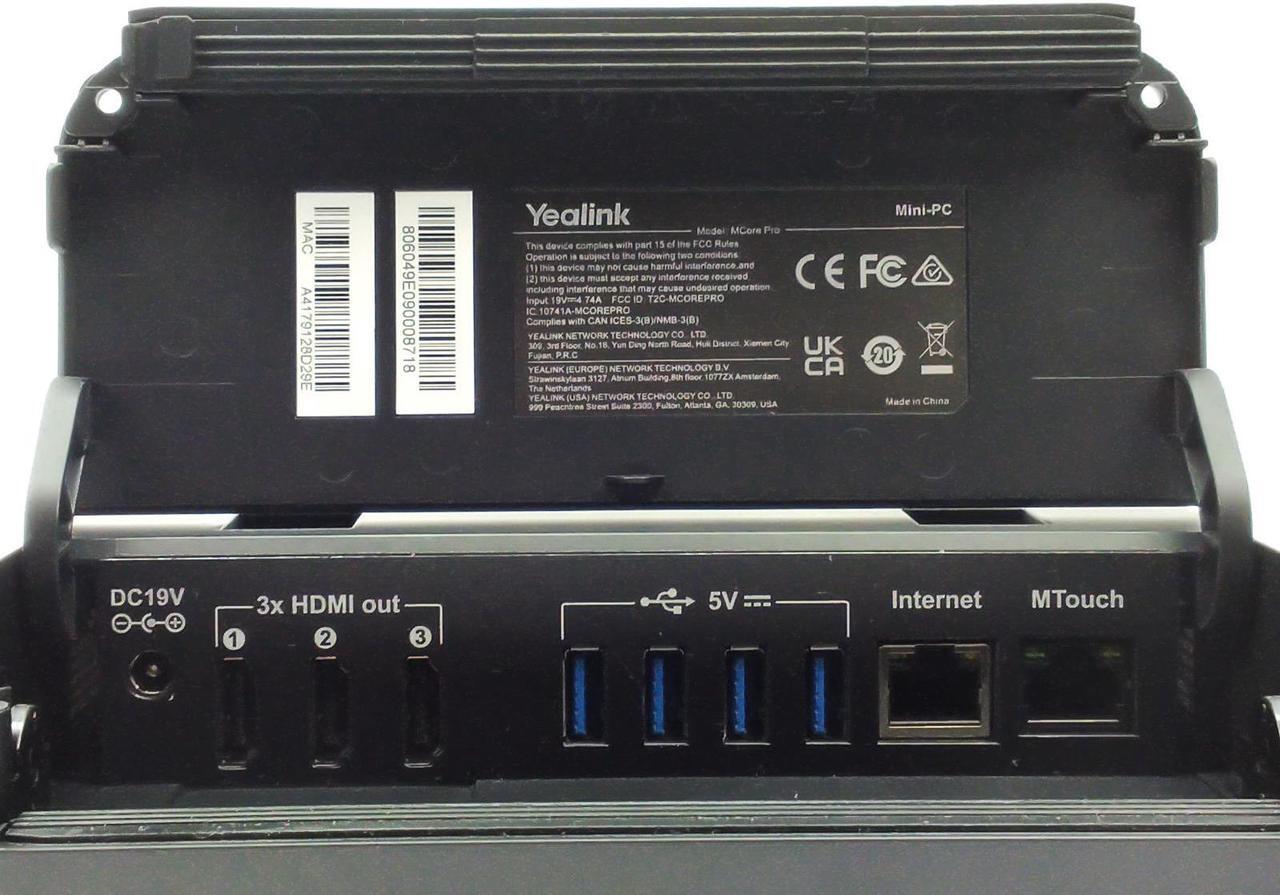 Alt view image 7 of 8 - Yealink Video Conferencing MCore Pro Kit 1206641 Zoom Rooms, Wireless System