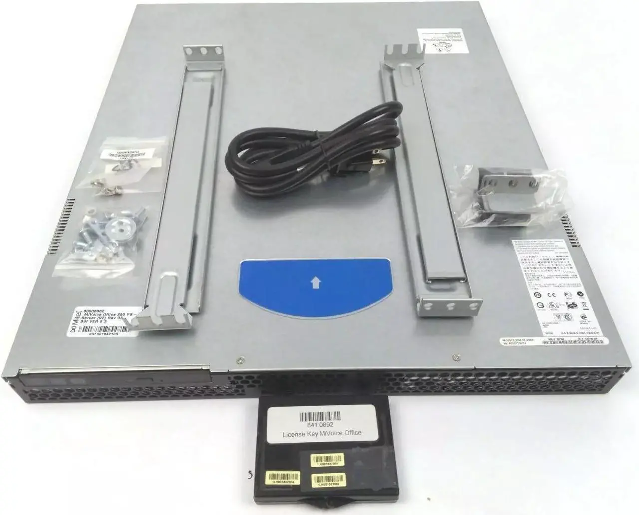 Alt view image 6 of 7 - Mitel MiVoice Office 250 Communication Server 1U Rackmount 52002997