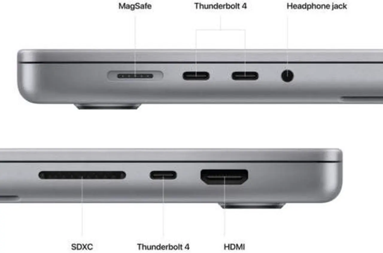 Alt view image 4 of 4 - Apple MacBook Pro Laptop Apple M2 Pro 12-Core CPU 19-Core GPU 16GB RAM 512GB SSD 16" Space Gray MNW83LL/A (2023) - Excellent Condition